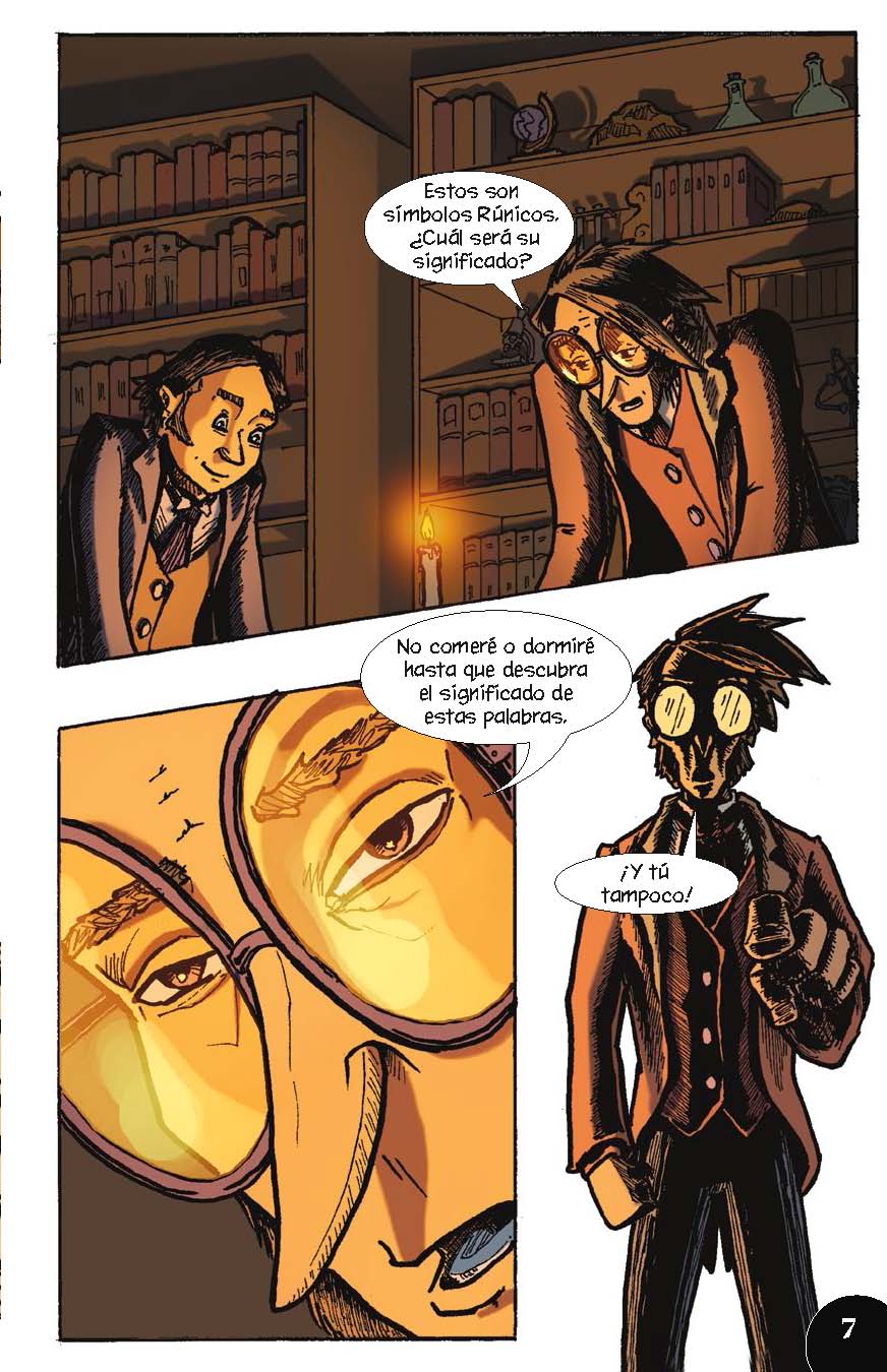 Viaje al centro de la tierra - Level 4+ - Spanish Graphic Novel