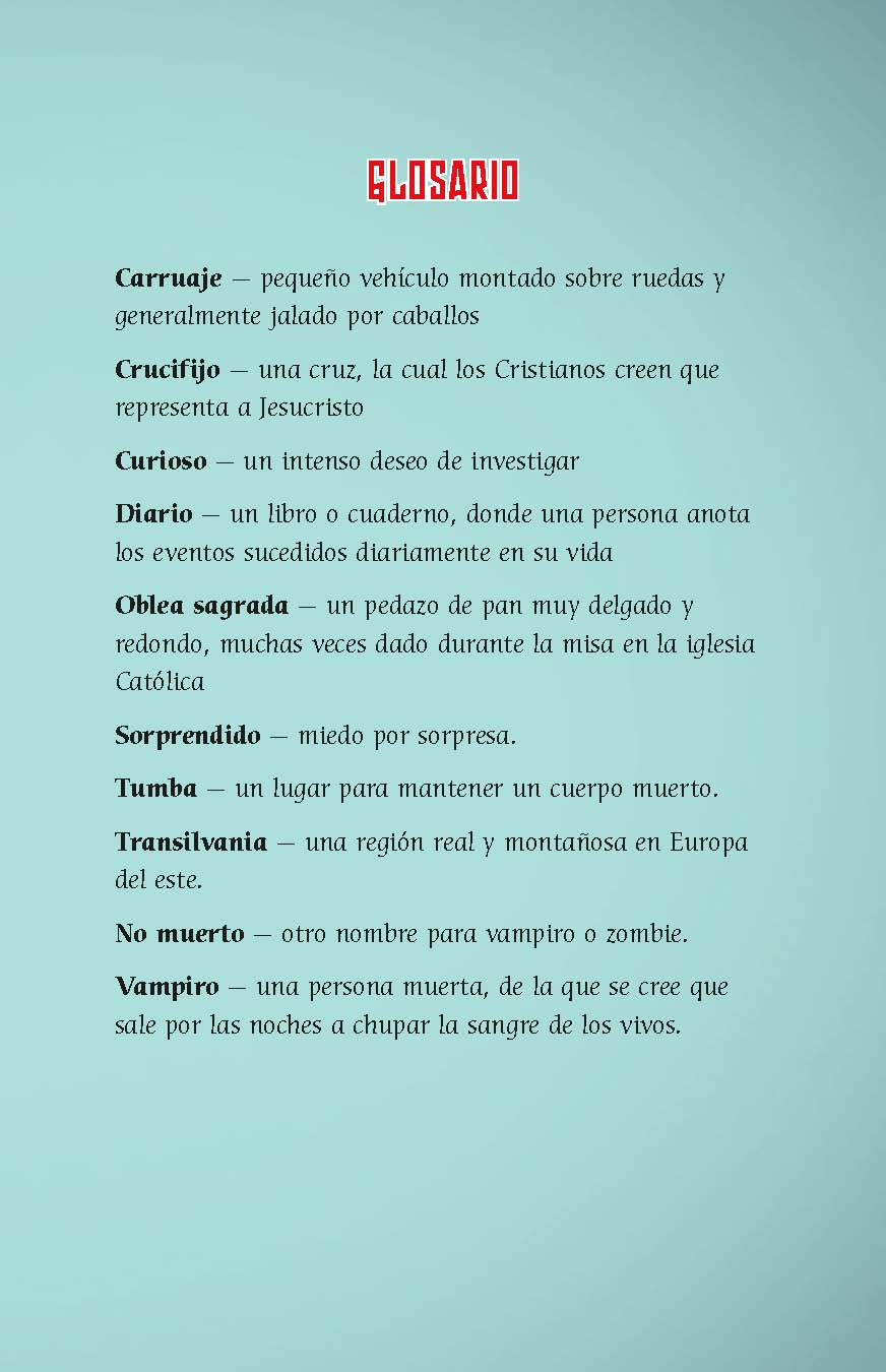 Drácula - Level 4+ - Spanish Graphic Novel