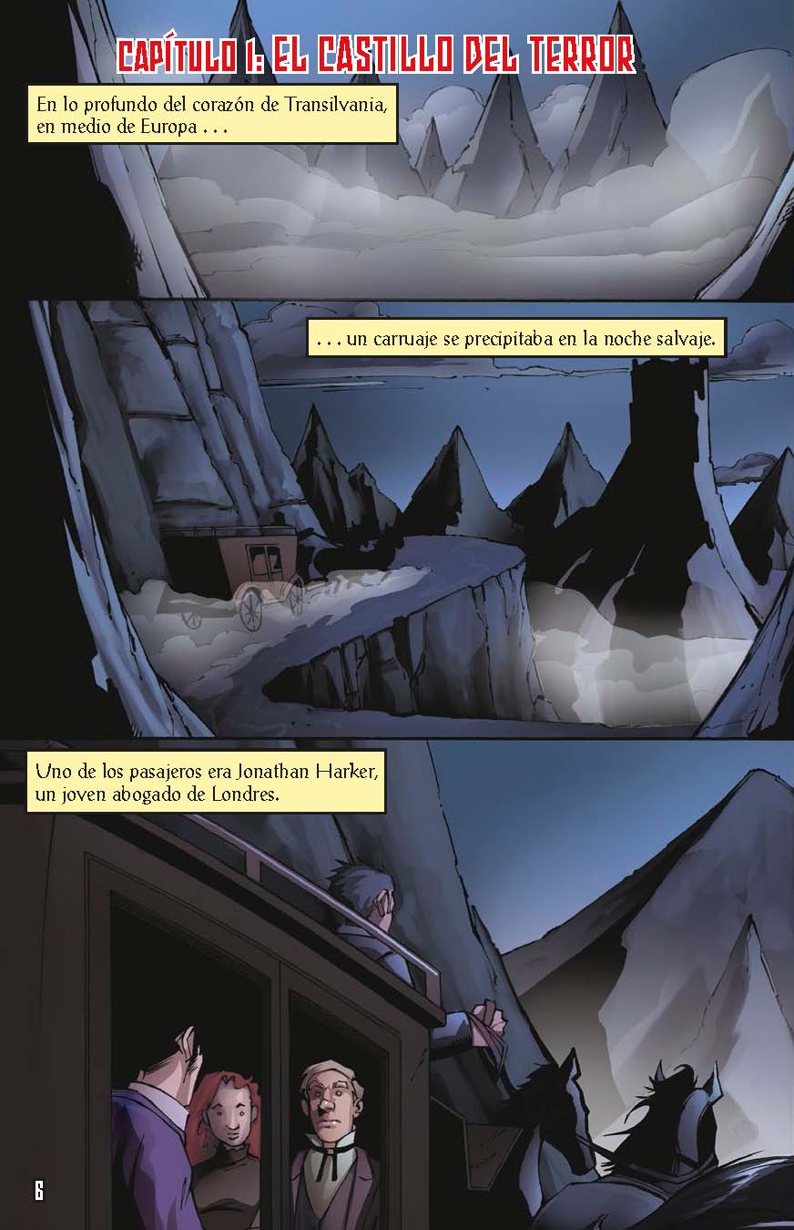 Drácula - Level 4+ - Spanish Graphic Novel
