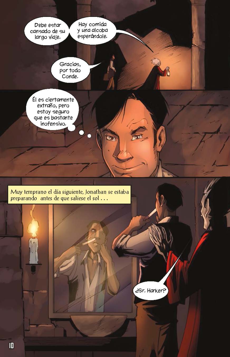 Drácula - Level 4+ - Spanish Graphic Novel