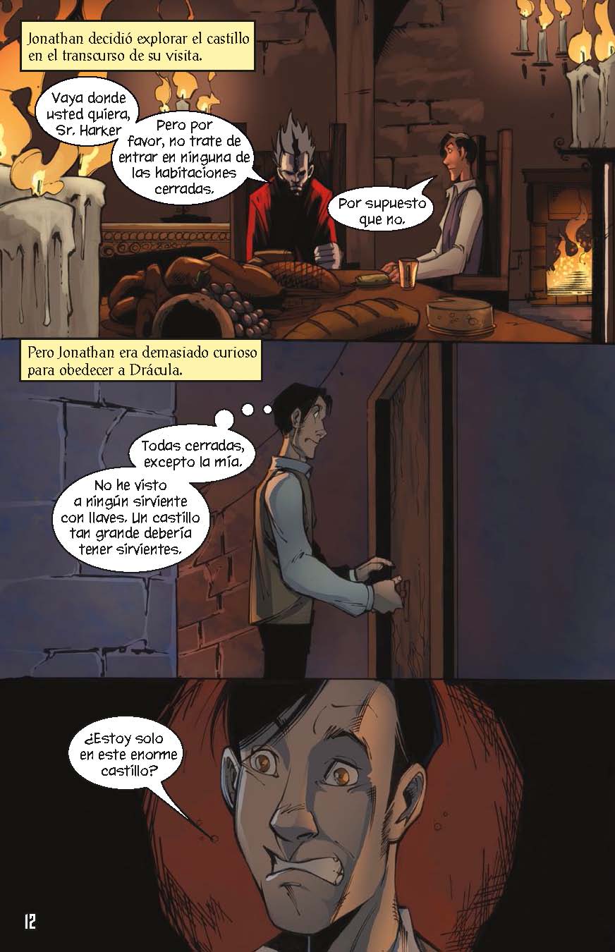 Drácula - Level 4+ - Spanish Graphic Novel