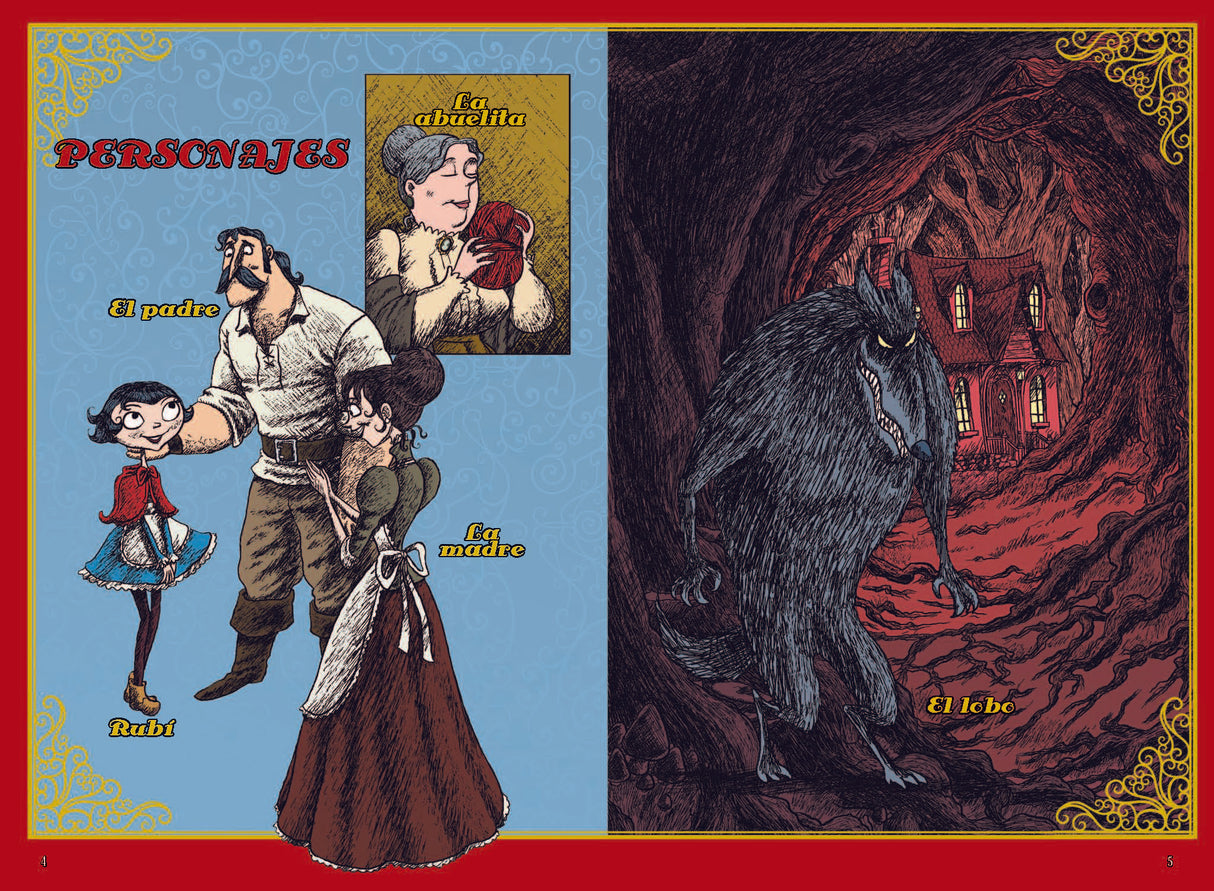 La Novela Gráfica: Caperucita Roja - Level 4+ - Spanish Graphic Novel