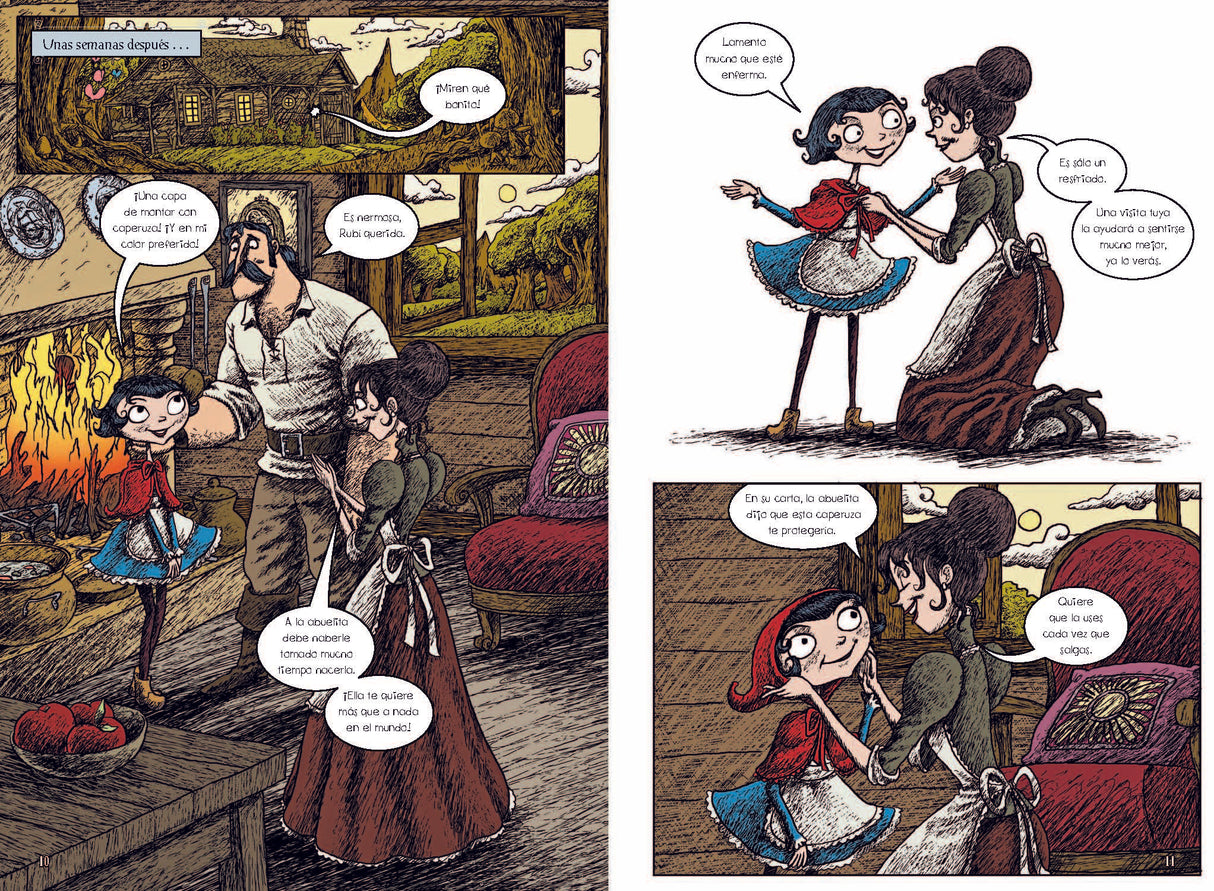 La Novela Gráfica: Caperucita Roja - Level 4+ - Spanish Graphic Novel