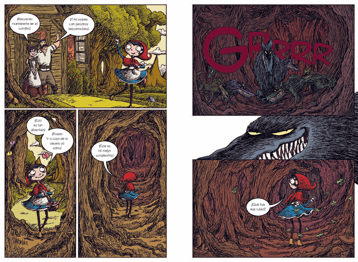 La Novela Gráfica: Caperucita Roja - Level 4+ - Spanish Graphic Novel