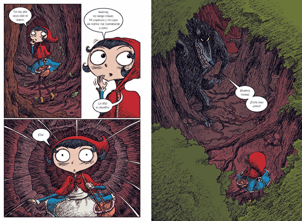 La Novela Gráfica: Caperucita Roja - Level 4+ - Spanish Graphic Novel