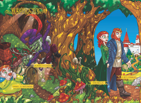 La Novela Gráfica: Rumpelstiltskin - Level 4+ - Spanish Graphic Novel