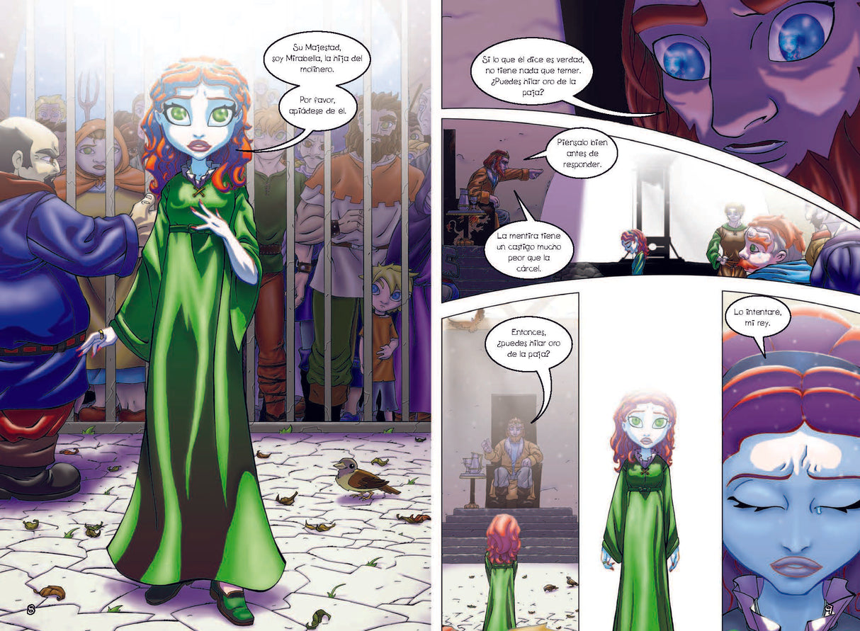 La Novela Gráfica: Rumpelstiltskin - Level 4+ - Spanish Graphic Novel