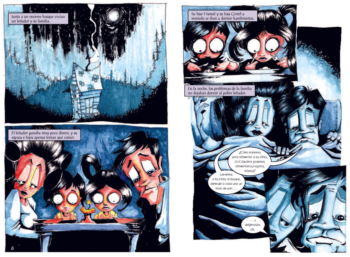 La Novela Gráfica: Hansel y Gretel - Level 4+ - Spanish Graphic Novel