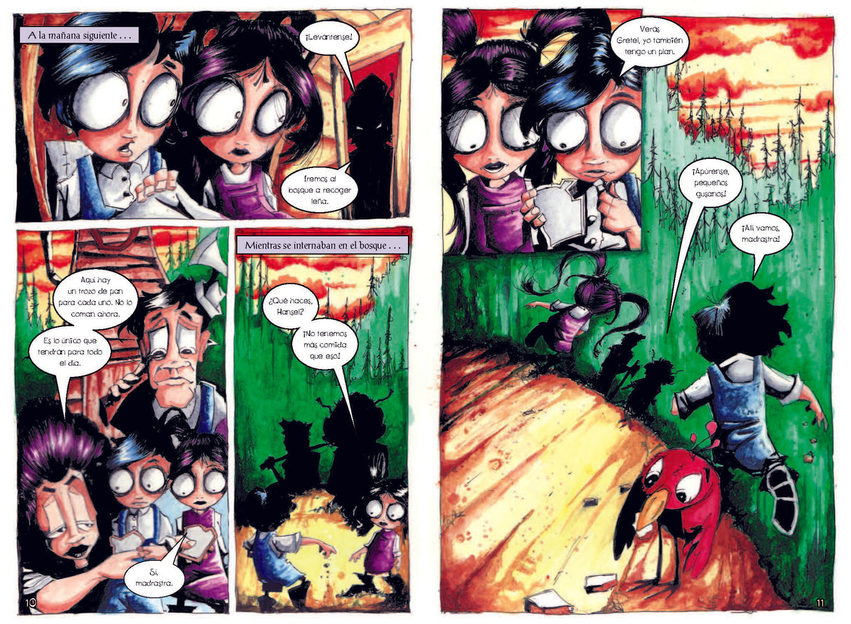 La Novela Gráfica: Hansel y Gretel - Level 4+ - Spanish Graphic Novel