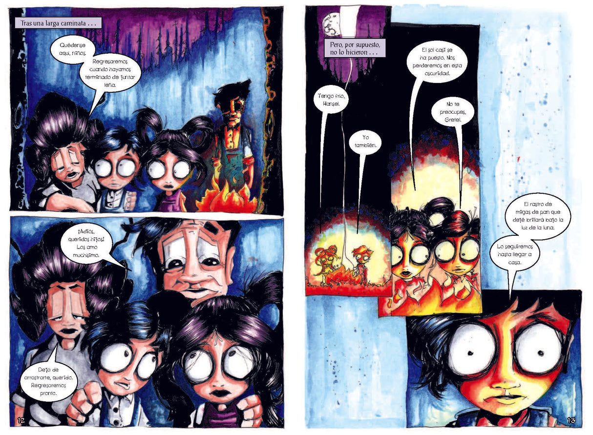 La Novela Gráfica: Hansel y Gretel - Level 4+ - Spanish Graphic Novel