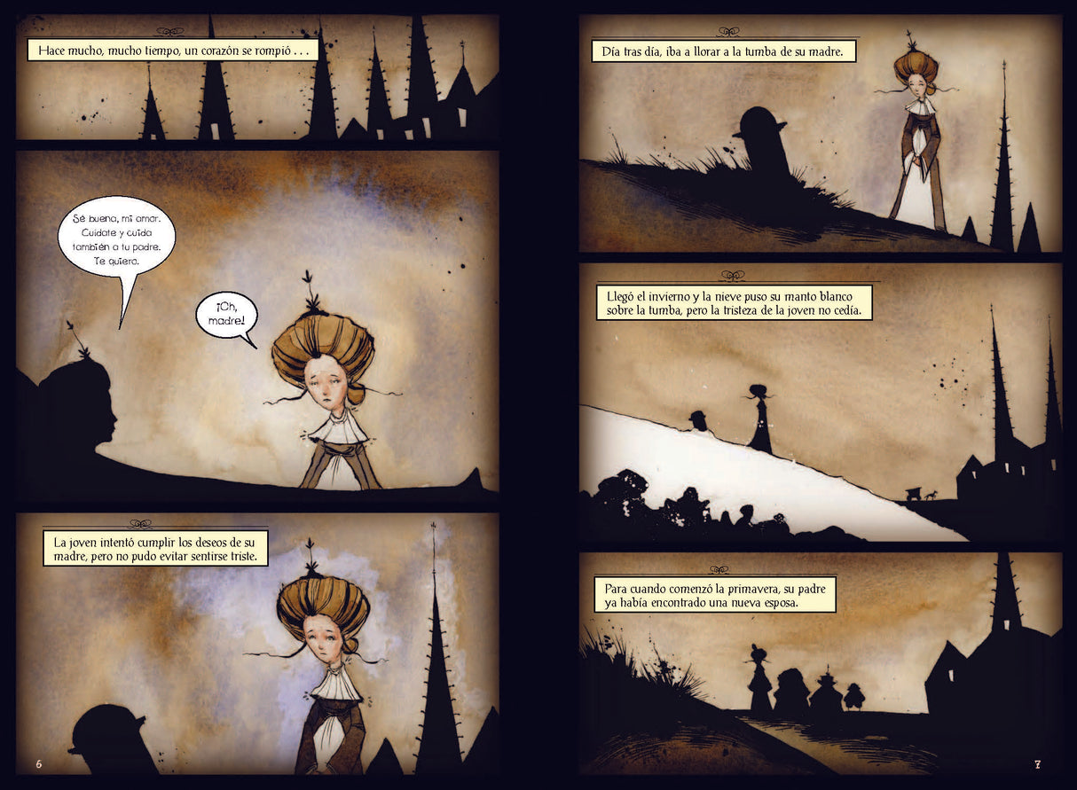 La Novela Gráfica: Cenicienta - Level 4+ - Spanish Graphic Novel