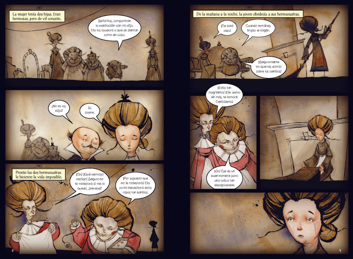 La Novela Gráfica: Cenicienta - Level 4+ - Spanish Graphic Novel