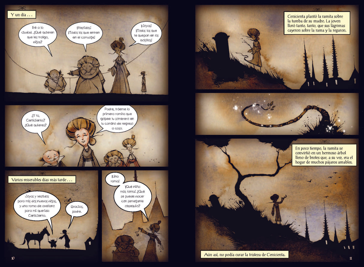 La Novela Gráfica: Cenicienta - Level 4+ - Spanish Graphic Novel