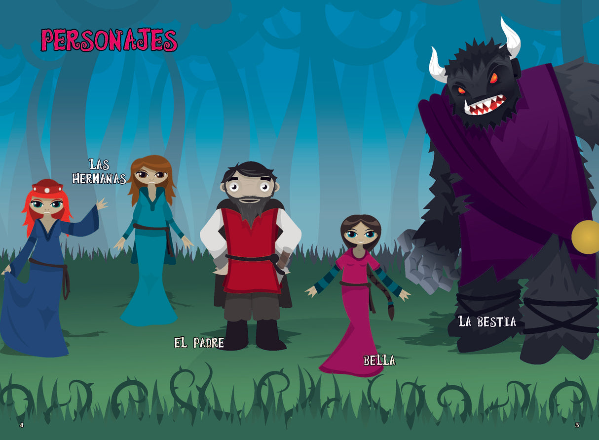 La Novela Gráfica: La Bella y la Bestia - Level 4+ - Spanish Graphic Novel