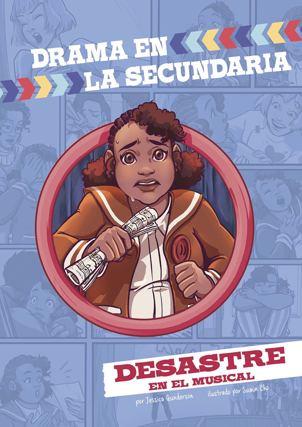 Drama en la secundaria: Desastre en el musical - Level 3+ - Spanish Graphic Novel