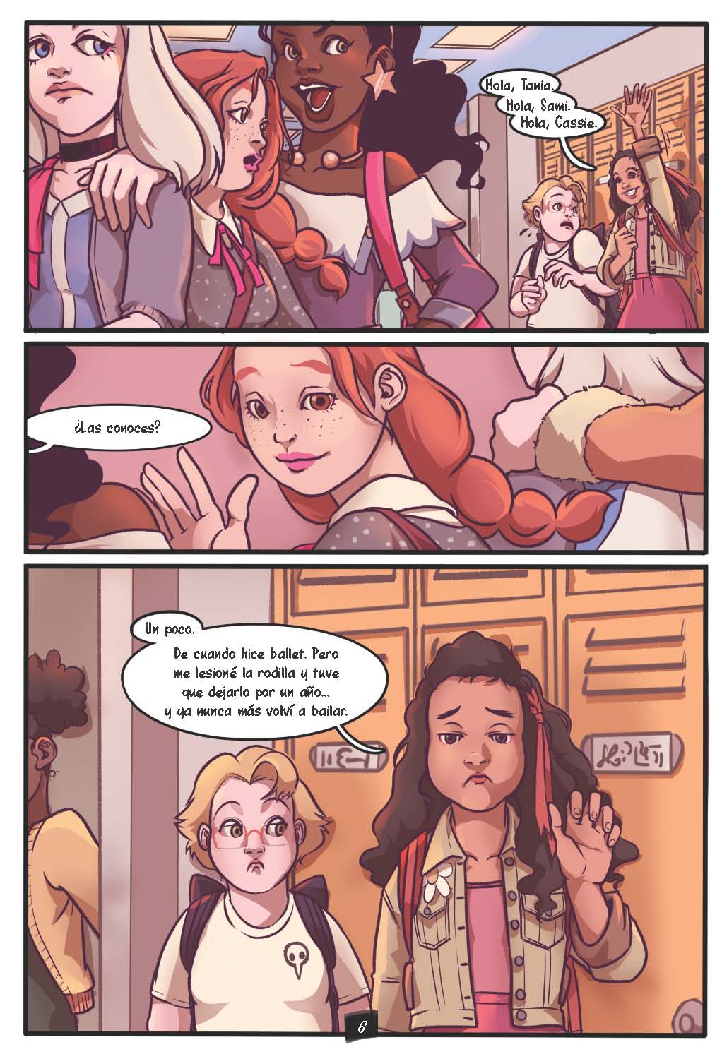 Drama en la secundaria: Las malvadas de la escuela secundaria - Level 3+ - Spanish Graphic Novel