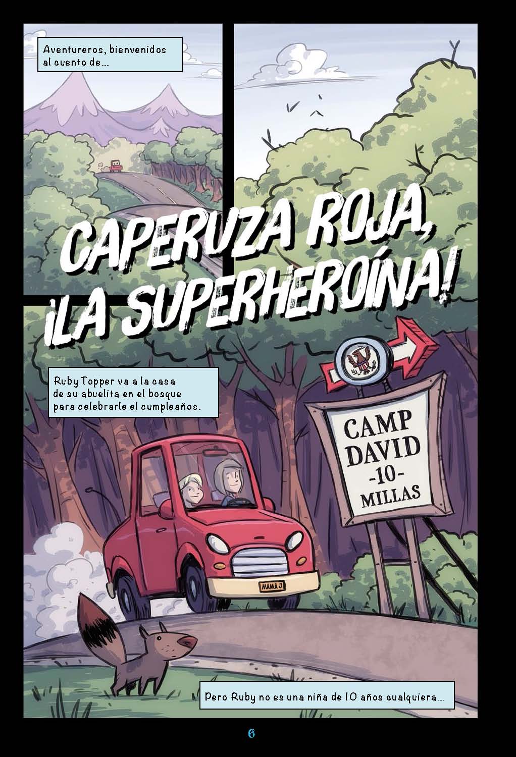 Futuristas: Caperuza Roja, La Superheroína - Level 4+ - Spanish Graphic Novel