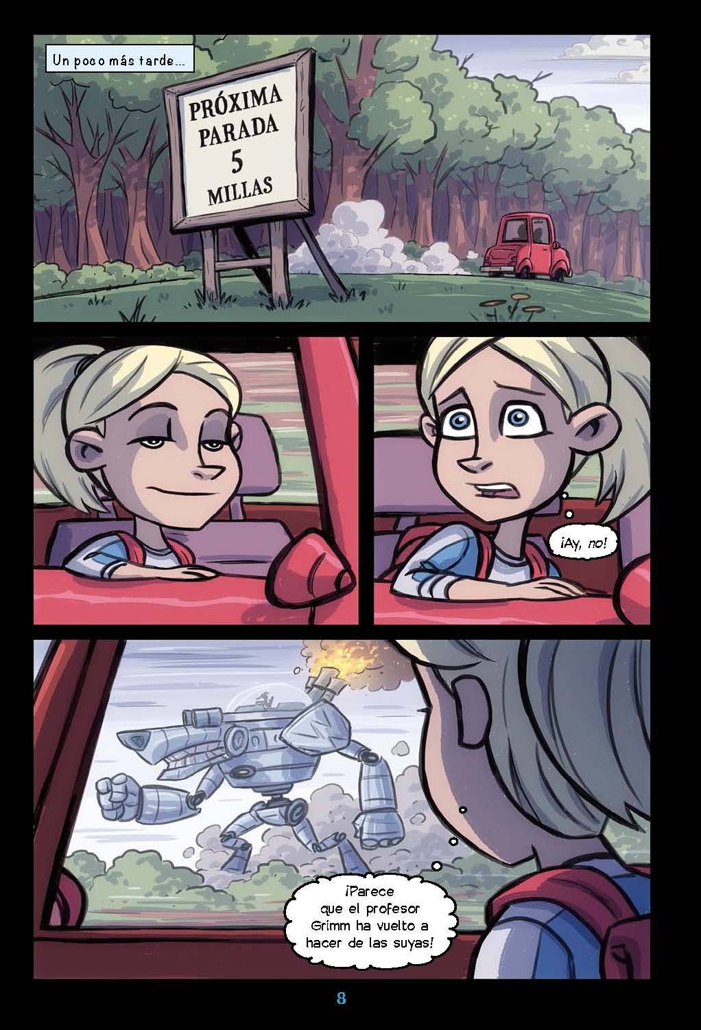 Futuristas: Caperuza Roja, La Superheroína - Level 4+ - Spanish Graphic Novel