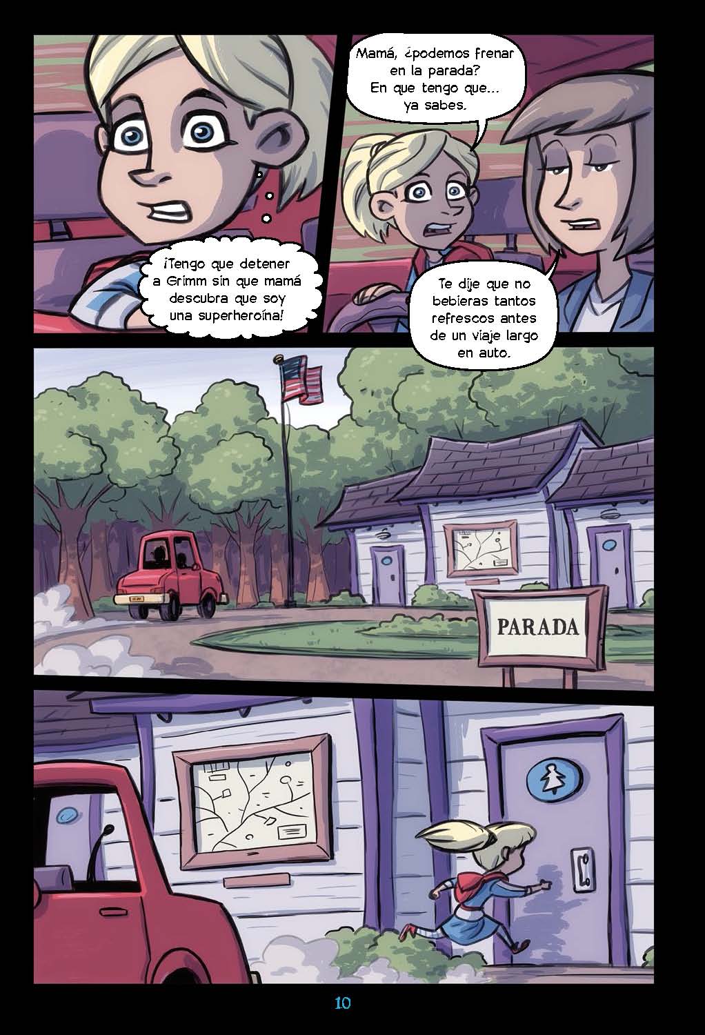 Futuristas: Caperuza Roja, La Superheroína - Level 4+ - Spanish Graphic Novel