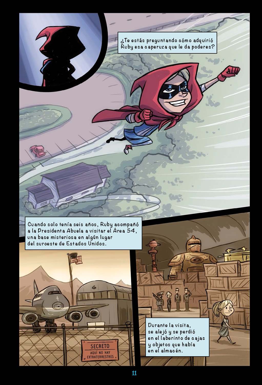 Futuristas: Caperuza Roja, La Superheroína - Level 4+ - Spanish Graphic Novel