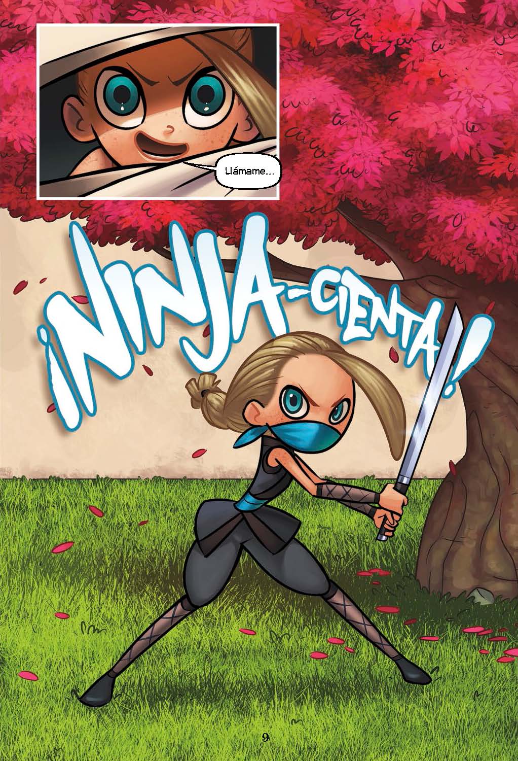 Futuristas: Ninja-cienta - Level 4+ - Spanish Graphic Novel