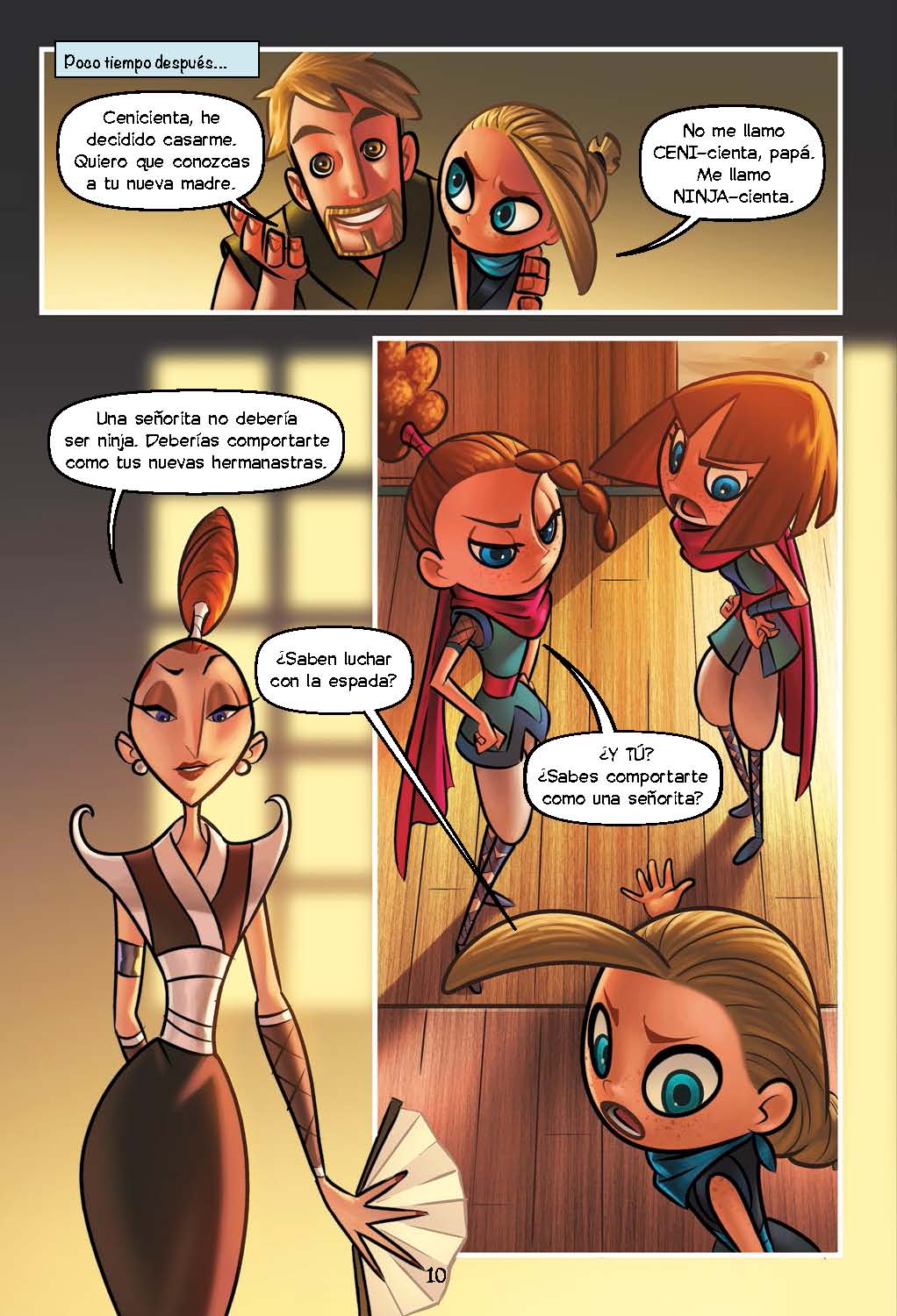 Futuristas: Ninja-cienta - Level 4+ - Spanish Graphic Novel