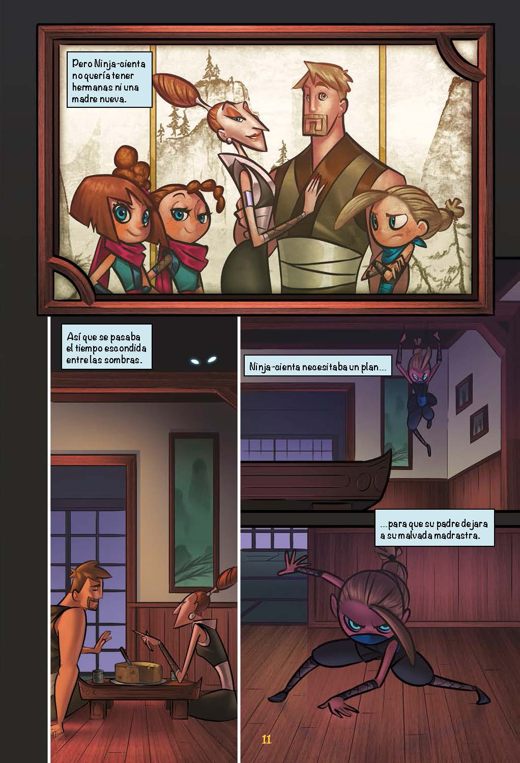 Futuristas: Ninja-cienta - Level 4+ - Spanish Graphic Novel