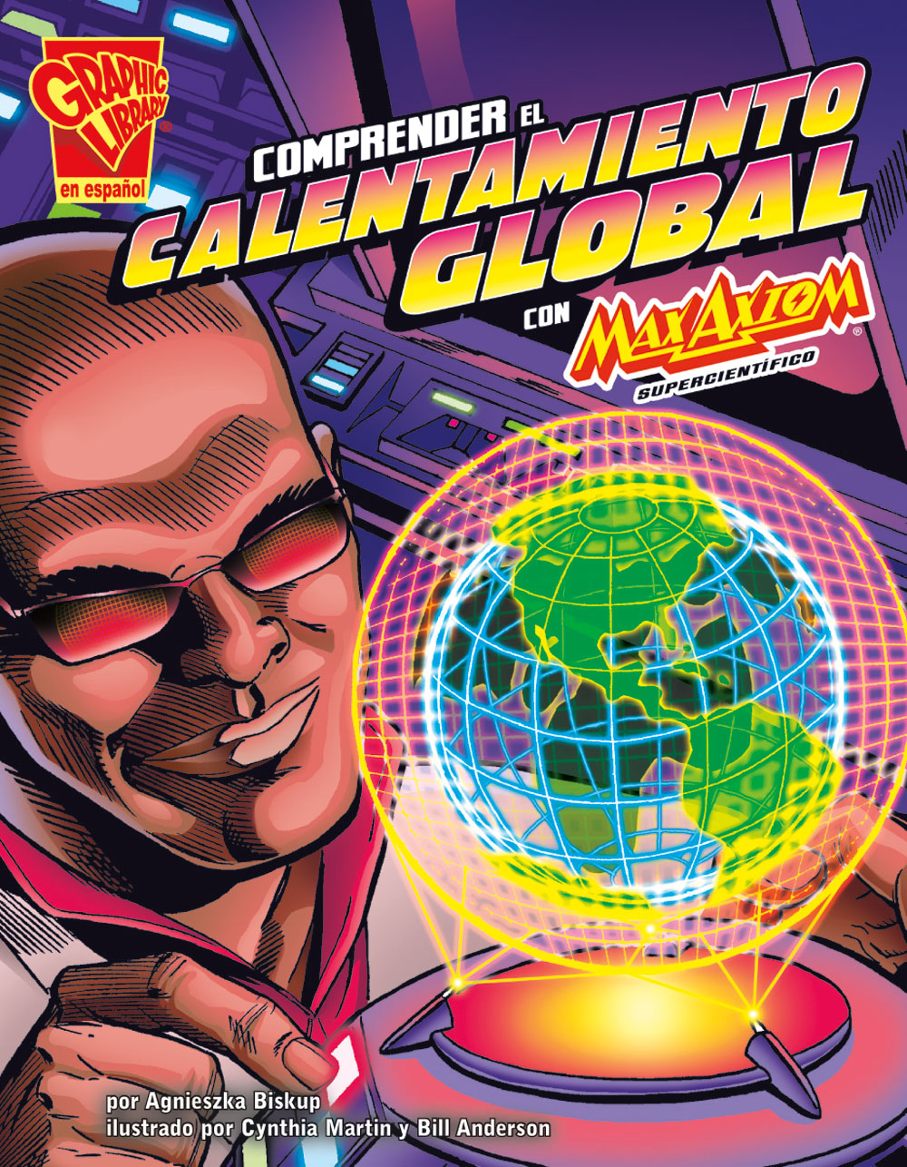 Max Axiom: Comprender el calentamiento global - Level 2+ - Spanish Graphic Novel