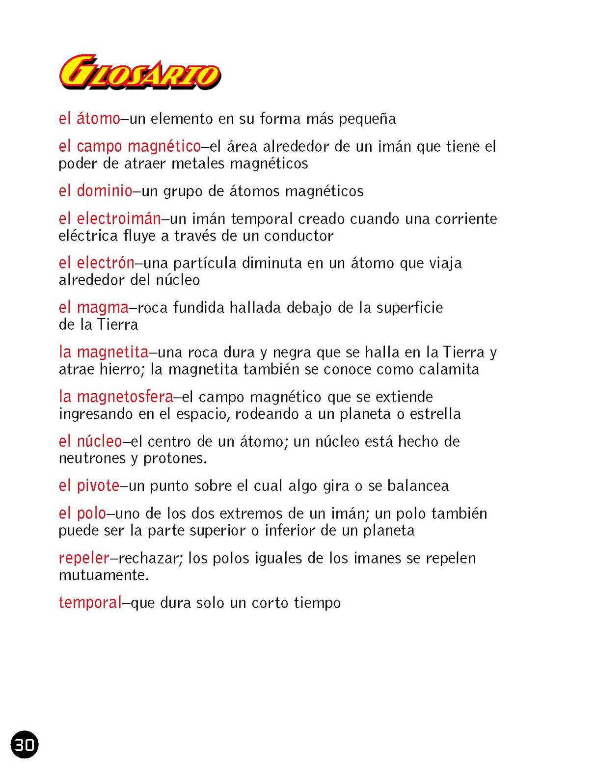 Max Axiom: La historia atractiva del magnetismo - Level 2+ - Spanish Graphic Novel