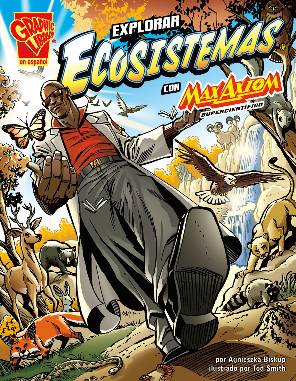 Max Axiom: Explorar ecosistemas - Level 2+ - Spanish Graphic Novel