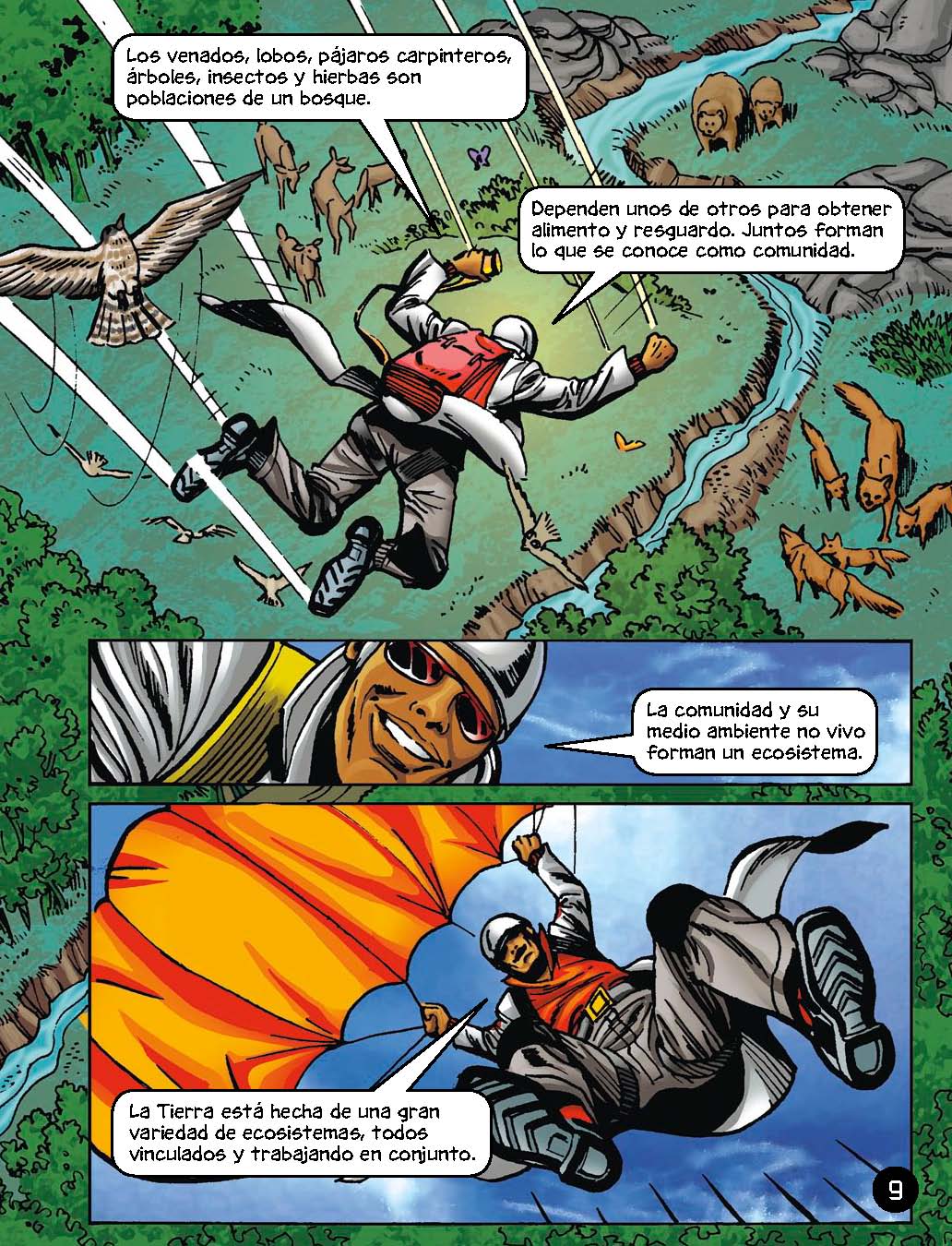 Max Axiom: Explorar ecosistemas - Level 2+ - Spanish Graphic Novel