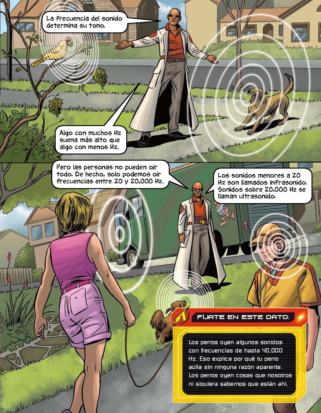 Max Axiom: Aventuras con el sonido - Level 2+ - Spanish Graphic Novel