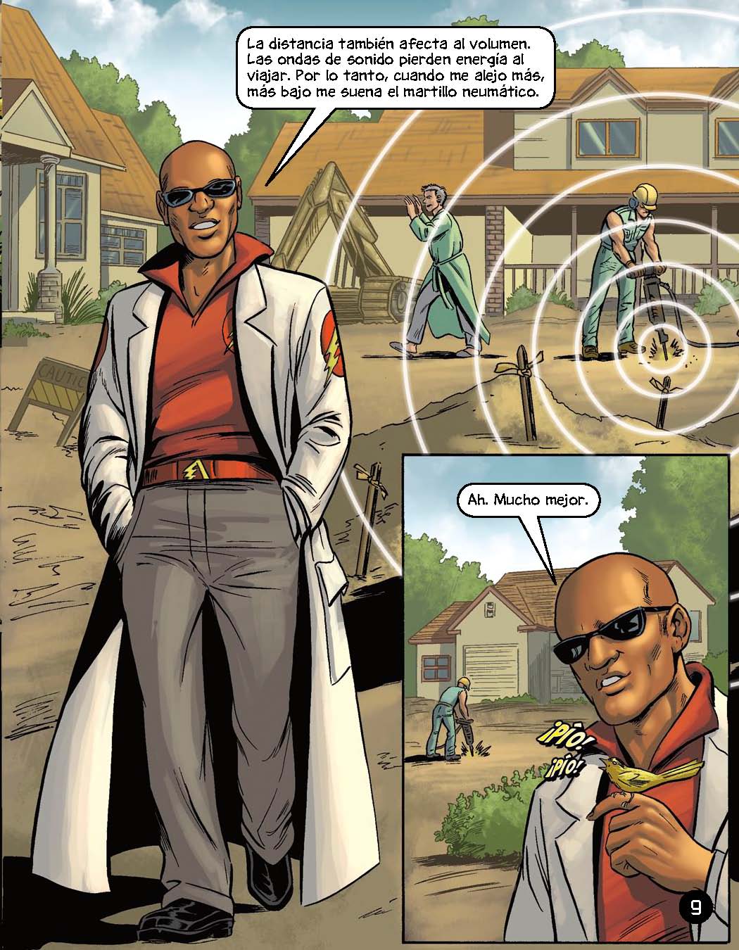 Max Axiom: Aventuras con el sonido - Level 2+ - Spanish Graphic Novel