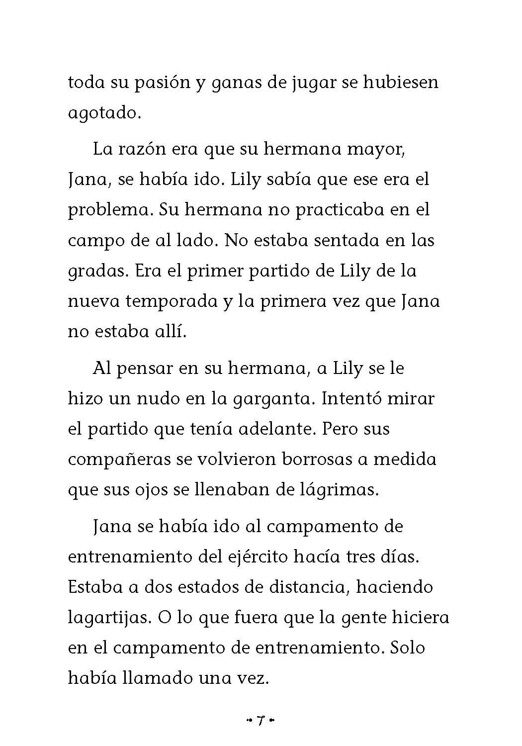 La hermana de la delantera - Level 4+ - Spanish Graphic Novel