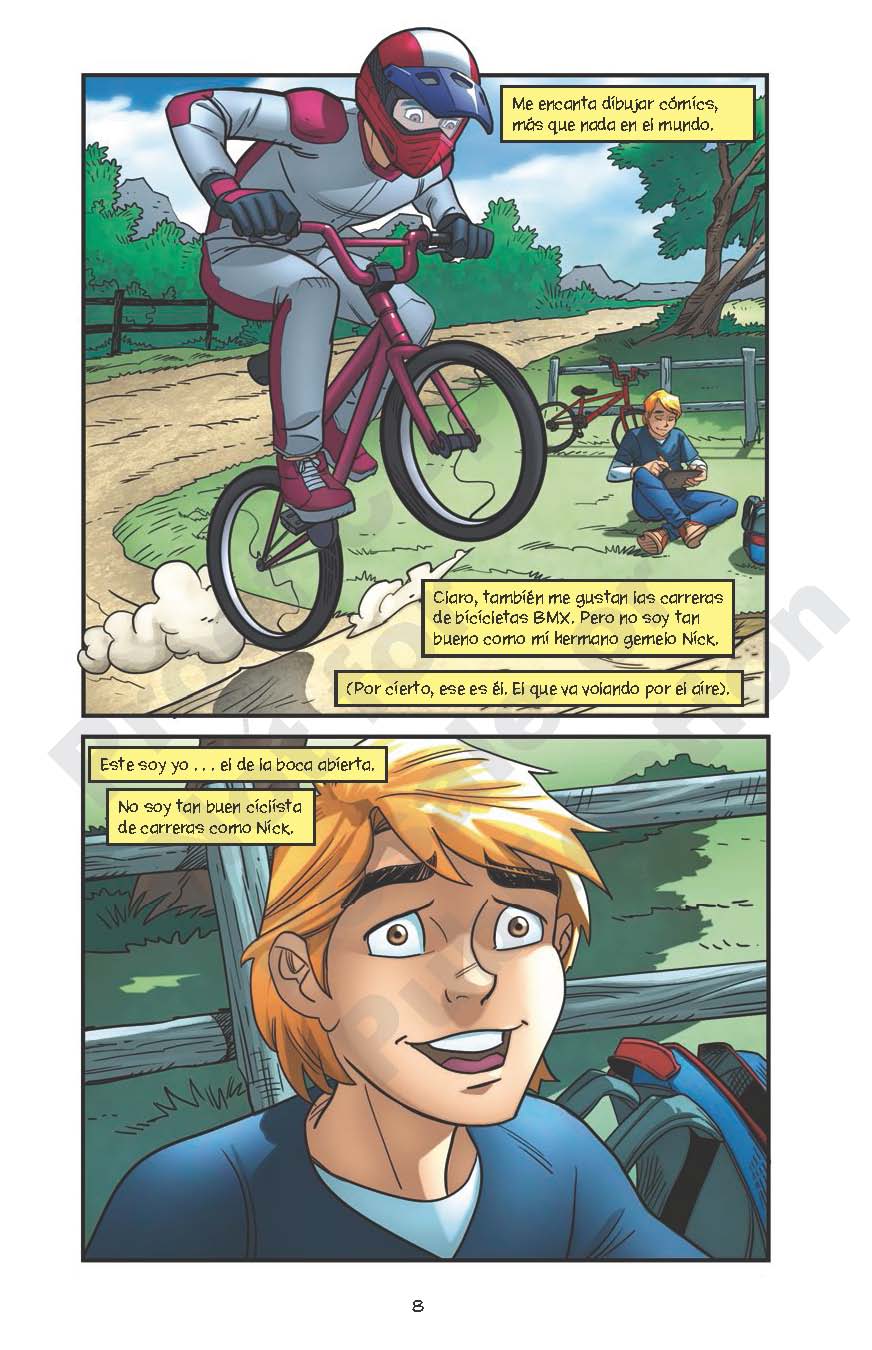 Carrera extrema - Level 4+ - Spanish Graphic Novel