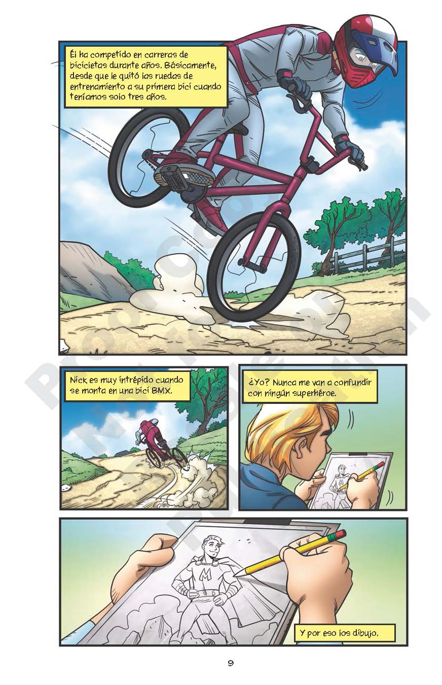 Carrera extrema - Level 4+ - Spanish Graphic Novel