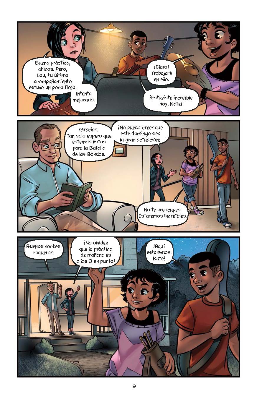 Vuelta al juego - Level 4+ - Spanish Graphic Novel