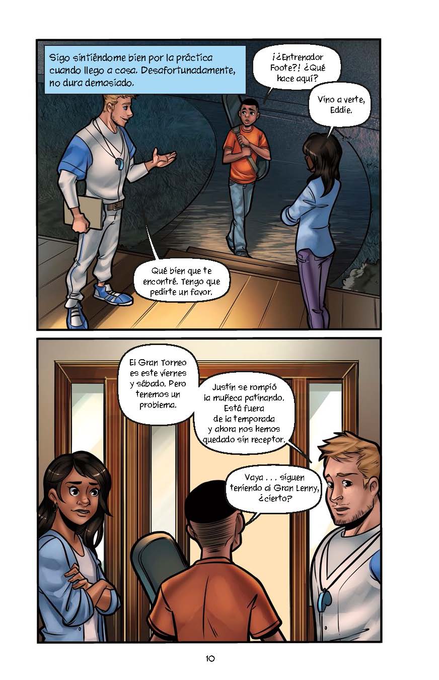Vuelta al juego - Level 4+ - Spanish Graphic Novel