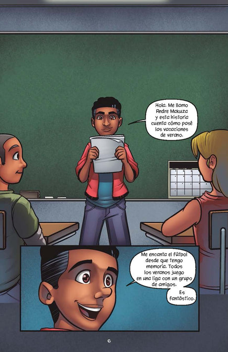 Fútbol extremo - Level 4+ - Spanish Graphic Novel