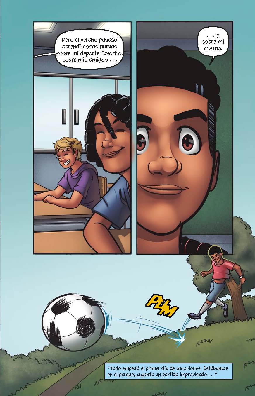 Fútbol extremo - Level 4+ - Spanish Graphic Novel