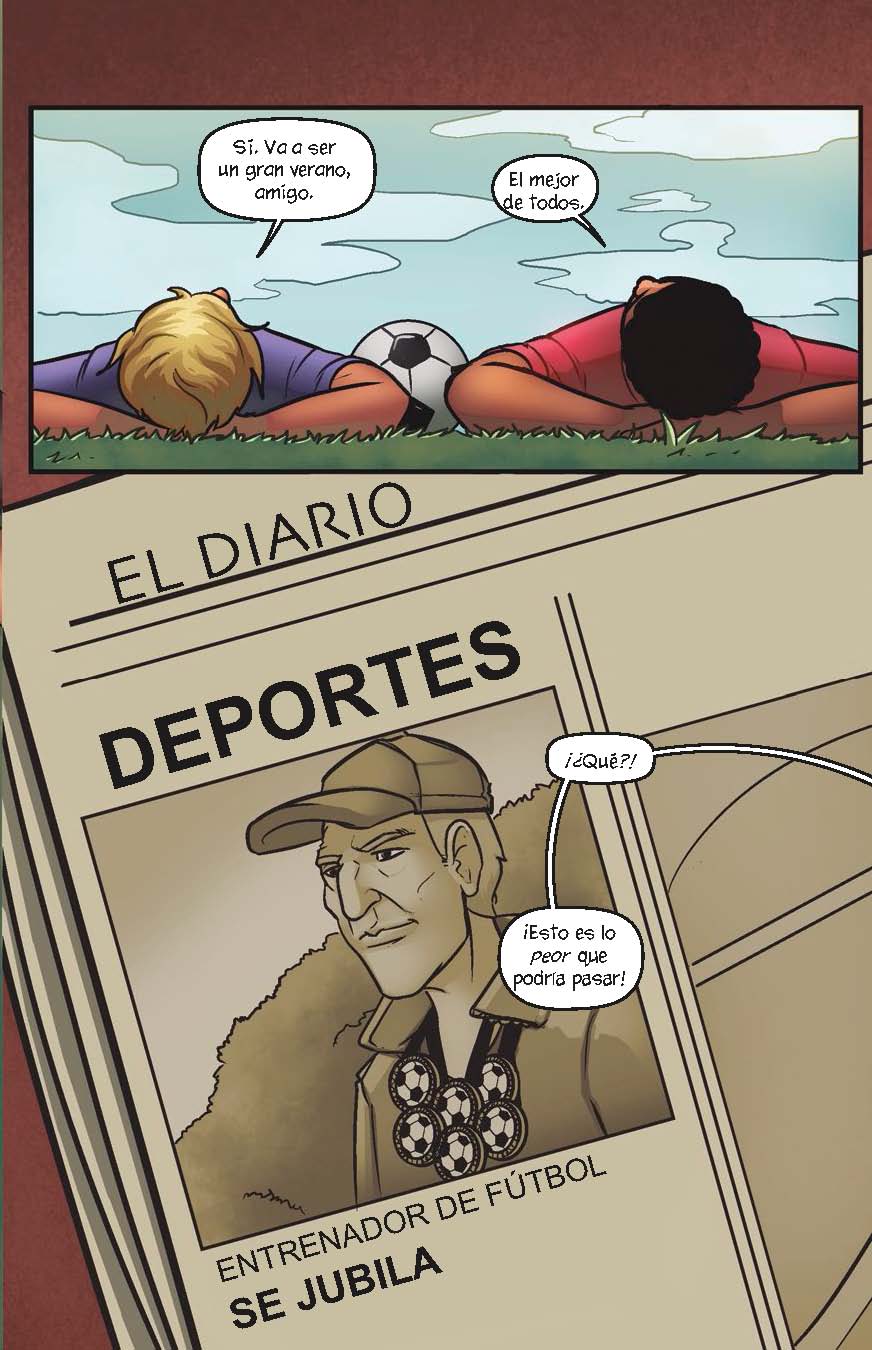 Fútbol extremo - Level 4+ - Spanish Graphic Novel