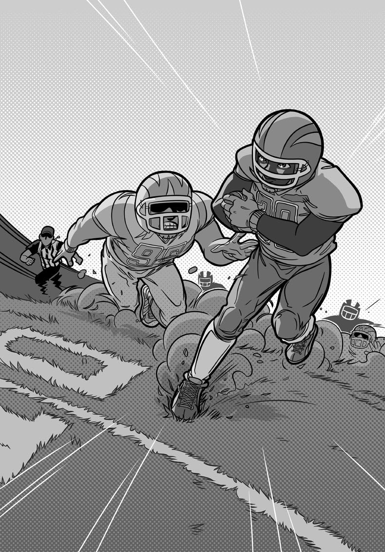 El corredor se lleva un susto - Level 4+ - Spanish Graphic Novel