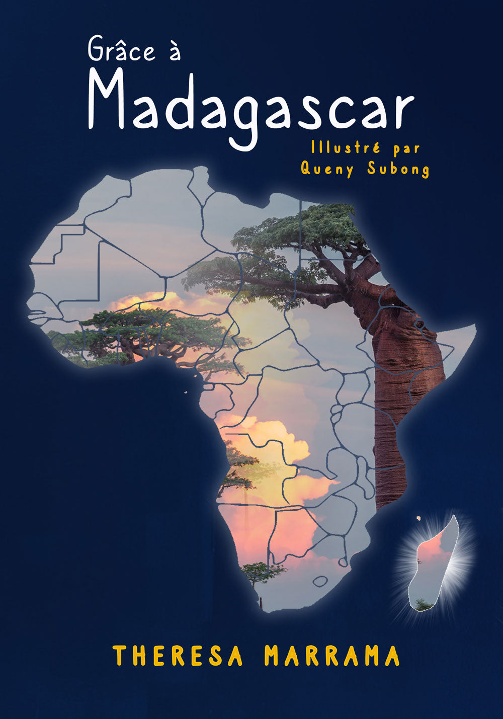 Grâce à Madagascar - Level 1 - French Graphic Novel by Theresa Marrama