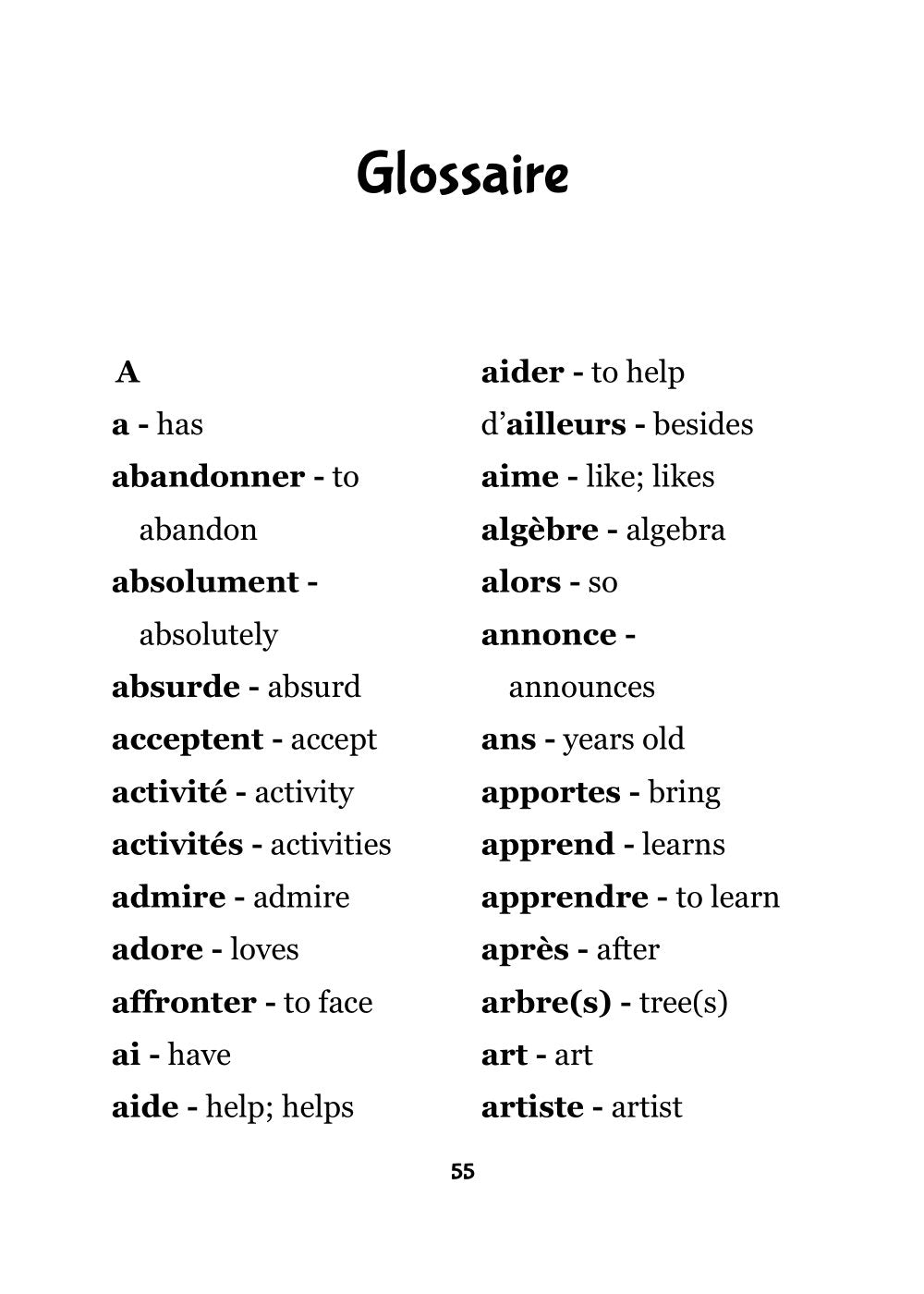 Une détermination sans limite - Level 1 - French Reader by Theresa Marrama