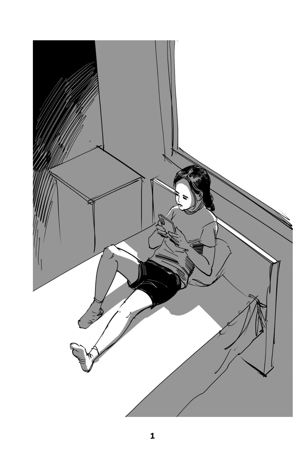 Cyber Intimidation - Level 2 - French Graphic Novel by Theresa Marrama