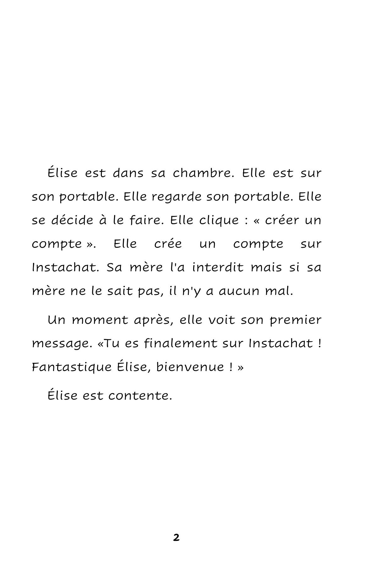 Cyber Intimidation - Level 2 - French Graphic Novel by Theresa Marrama