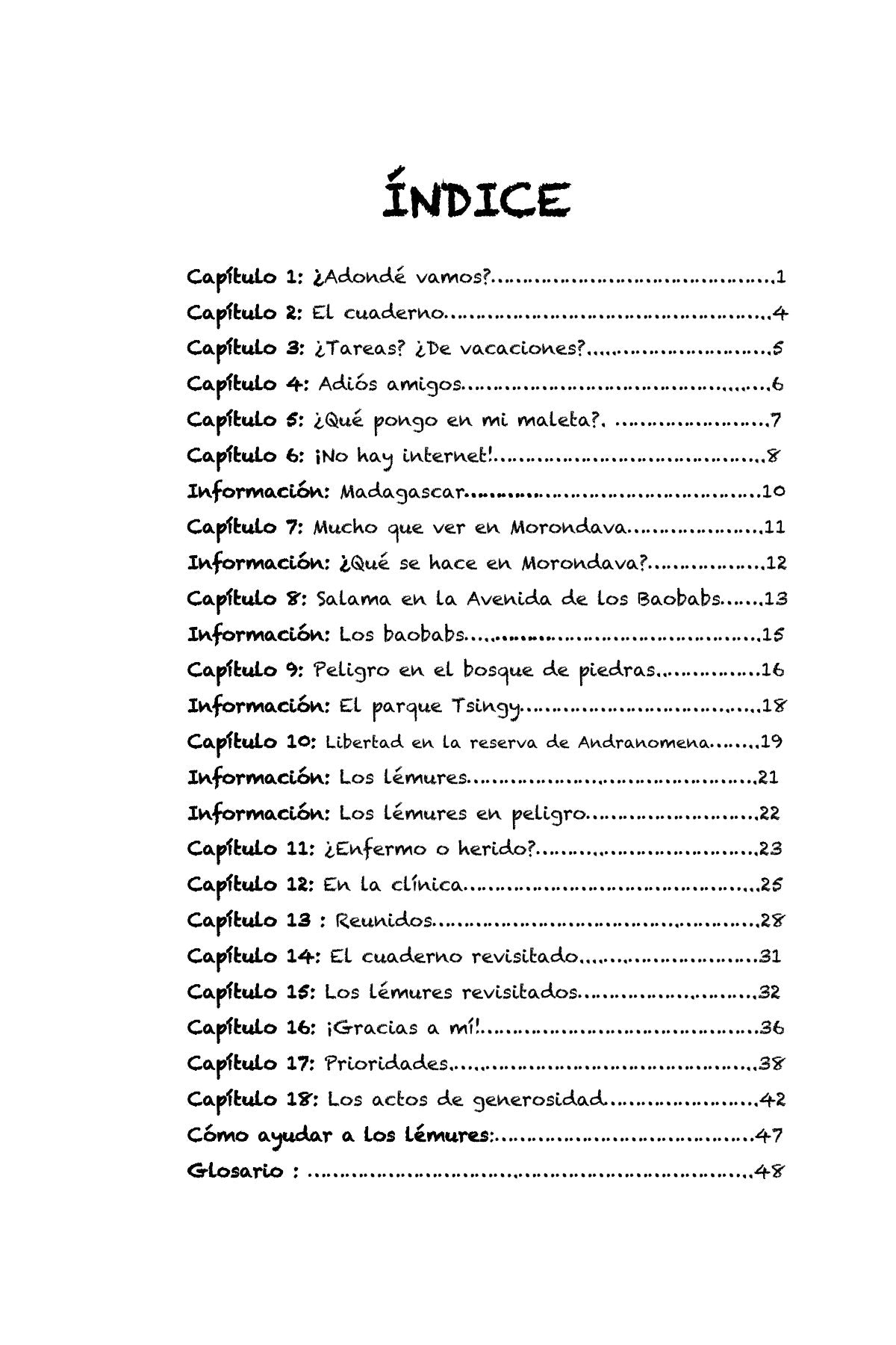 Gracias a Madagascar - Level 1 - Spanish Graphic Novel by Theresa Marrama