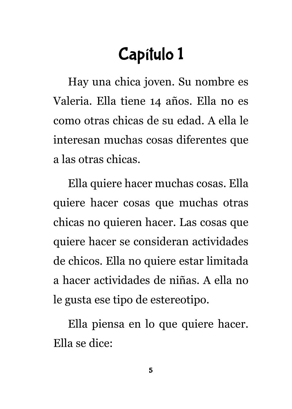 Una determinación sin límites - Level 1 - Spanish Reader by Theresa Marrama