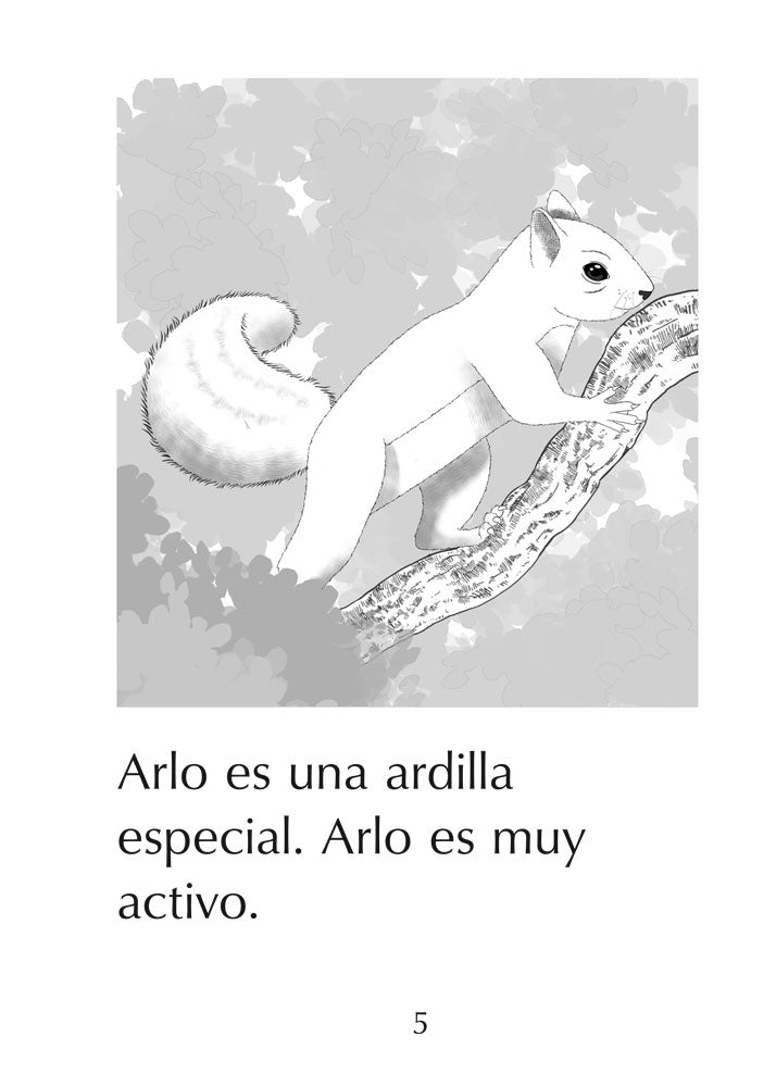 Arlo, súper ardilla - Level 1 - Spanish Reader by Mira Canion