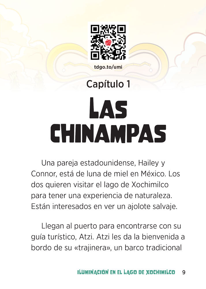 Iluminación en el lago de Xochimilco - Level 2 - Spanish Acquisition Reader by Carrie McLaren & Courtney Arthur